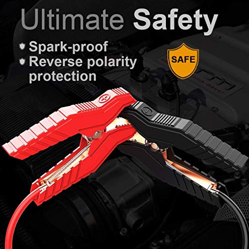 BEATIT QDSP 2200Amp Peak 12V car Jump Starter (Up to 10.0L Gas and 10.0LDiesel Engine) 21,000mAh power bank With 100W 110V portable power station inverter for Outdoor Adventure Load Trip Camping Emerg