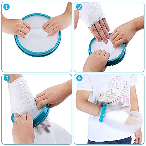 image for Doact Hand Cast Cover for Shower Bathing, Waterproof Cast Protector Re