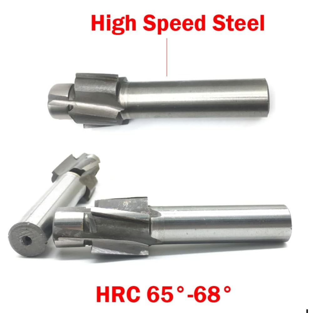 Broca HSS de avellanado 5,2 x 8,9 mm y 6, 10,4, Fresa Extremo M5/M6, Broca avellanadora Flautas(M5)