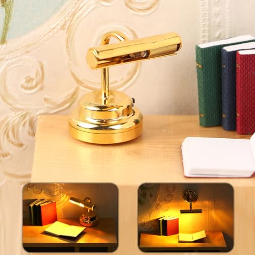 Lampe de table modèle réduit LED 1/12 accessoire haute finition - 5