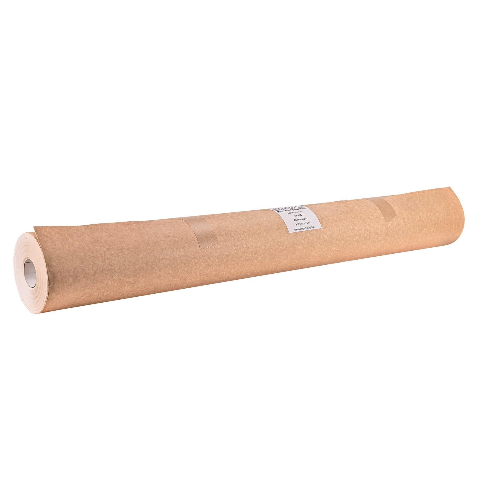 Abdeckpapier 200g/m² - 75m² | Milchtütenpapier, Malervlies, Schutzpapier | 1A Qualität, beidseitig imprägniert