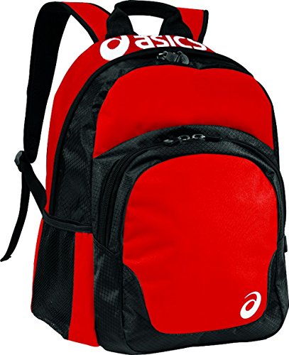 ASICS Mochila de equipe, vermelha/preta, tamanho único