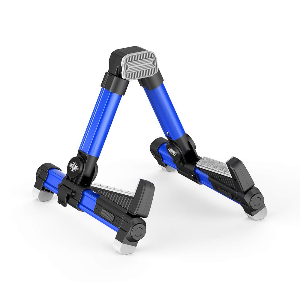 Rotosound foldable ukulele stand in blue, RUS-200-BL