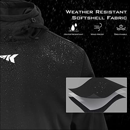 KastKing Mountain Mist Fishing Hoodie Water Resistant Windproof, Breathable Fleece Lining, Built-In Neck Gaiter & Thumb Holes - Image 4