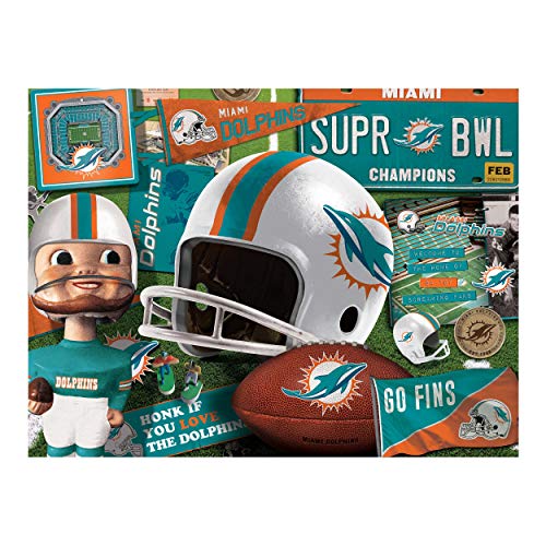 Image of YouTheFan NFL Retro Series Puzzle - 500 Pieces