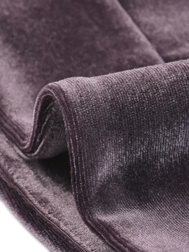 Image of Allegra K Women's Long Sleeve Velvet Shrug Cocktail Party Open Front Cropped Bolero Cardigan Top