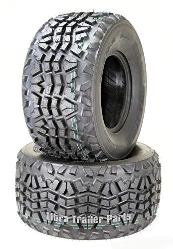 WANDA Set of 2 Utility ATV Tires 23x11-10 for 01-08 Kawasaki MULE 3000/3010 High Load Cap