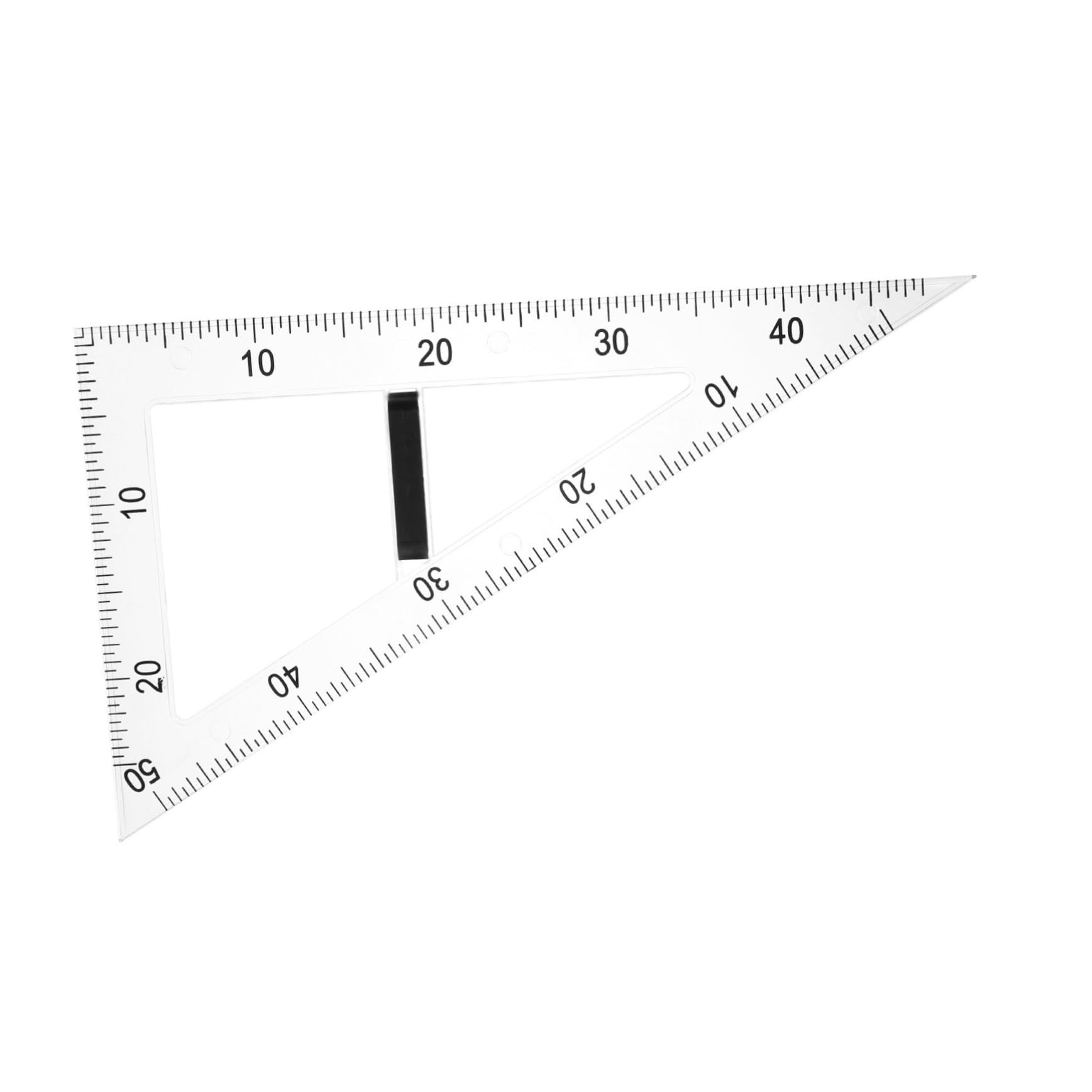 Regla Triangular Magnética de Abs para Dibujar Ángulos y Formas