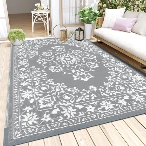 Enyhom Extra Large Outdoor Area Rugs 270 x 360 cm, Waterproof Dur...