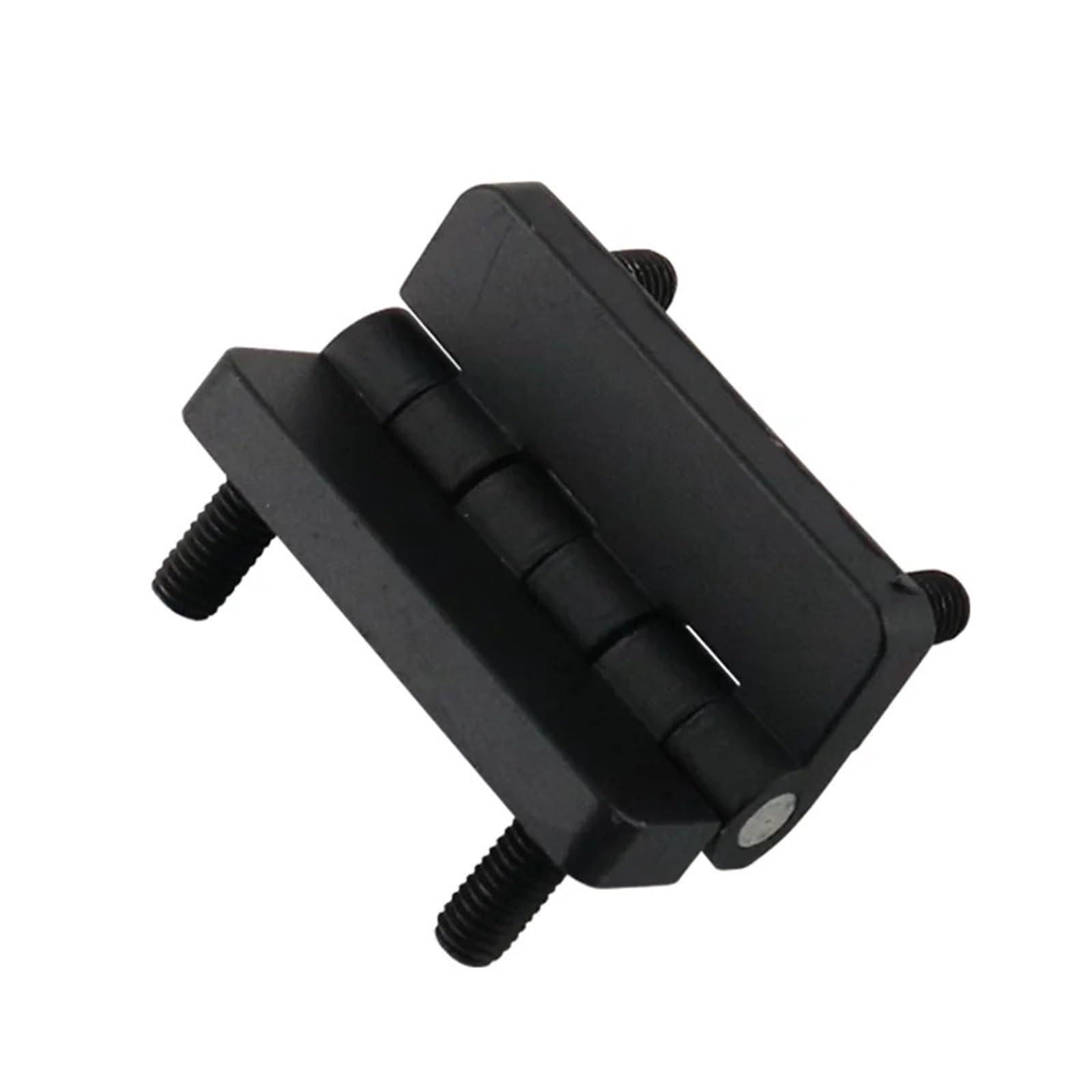 FQJYXWEWL Zinc Alloy Thickened with Screw Embedded and External Fastening Equipment Hinge Industrial Bearing 54x40 1Pcs(Nero)