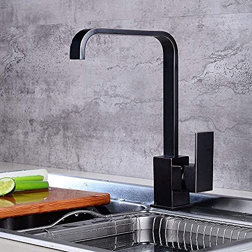 SENWEI Robinet de Cuisine en Bronze Noir Vaisselle Vaisselle mélangeur Eau Froide et Chaude Robinet tournant Lave-Vaisselle Piscine tournante