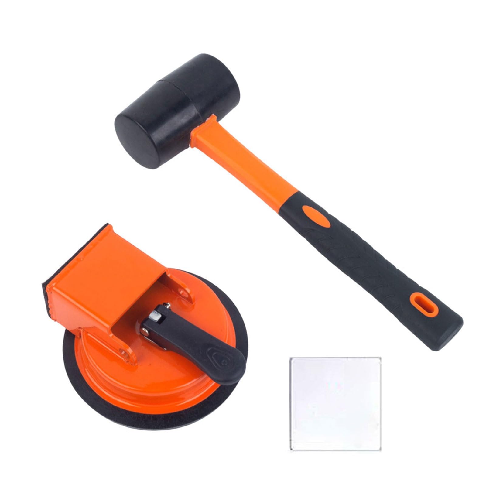 Fromceo Suction Cup Adhesive Abs Construction Suction Lifter Tiles Mover Tool For Laminate Flooring Alignment And Smooth Surfaces Handling Strong Suction Cup Handle