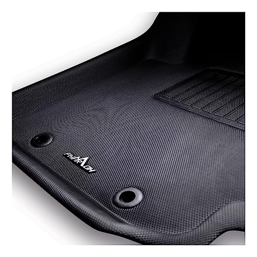 Image of Pharaoh 3D Car Mat | Compatible for Toyota | Custom Fit, All-Weather, Anti-Slip, Odorless, Stylish, and Eco-Friendly Floor Protection with Dust Collection Tray - Full Set (HYCROSS)