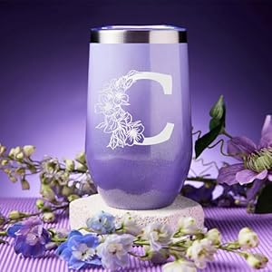 Gifts for women mom wife girlfriend sister friends her unique birthday christmas valentines day mothers day gifts wedding gifts initial lavender spa gift basket box c  urban country home decor