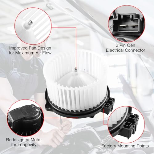 Image of Heater Blower Motor Fan Fits for 2014-2017 Subaru Forester | 2012-2016 Subaru Impreza, 2013-2015 Subaru XV Crosstrek Replace 700290 75081 72223-FJ001