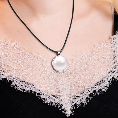 Aphumedc 4 Stück Lederband Halskette Kunstleder Lederband für Ketten mit Verschluss Geflochten Leder Halskette Lederhalsband Männer Frauen 4 Größe für Armbänder Halsketten DIY Handwerk