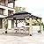 13x15 Solid Wood Gazebo, Outdoor Wooden Gazebo with Aluminum Double Roof, Curtain & Netting, Wood Frame Hardtop Gazebo for Garden, Patio, Deck, Backyard (13'x15' not with Curtain)
