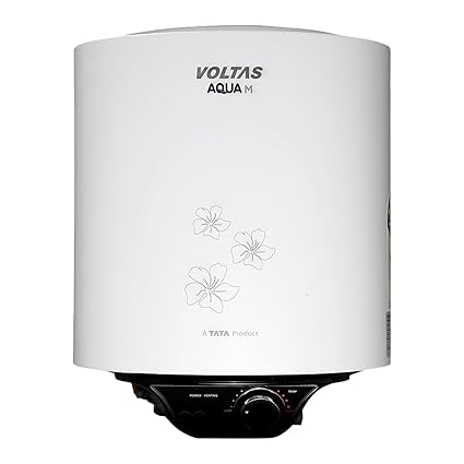 Voltas AquaM 15 L 5 Star Vertical Mounting 2000W Water Heater (Copper, 2023 Model, Aqua M 155VMBWT, White)