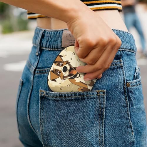 Cartoon Dog Bone Credit Card Holder Wallet, Leather Zipper Card Wallet For Women Ladies Rfid Blocking Card Case Small Coin Purse Accordion Wallet Gift 7