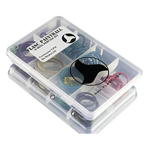 Tippmann TiPX/TPX-5 x farbig Paintball O-Ring Rebuild Kit von Flasc Paintball Cover