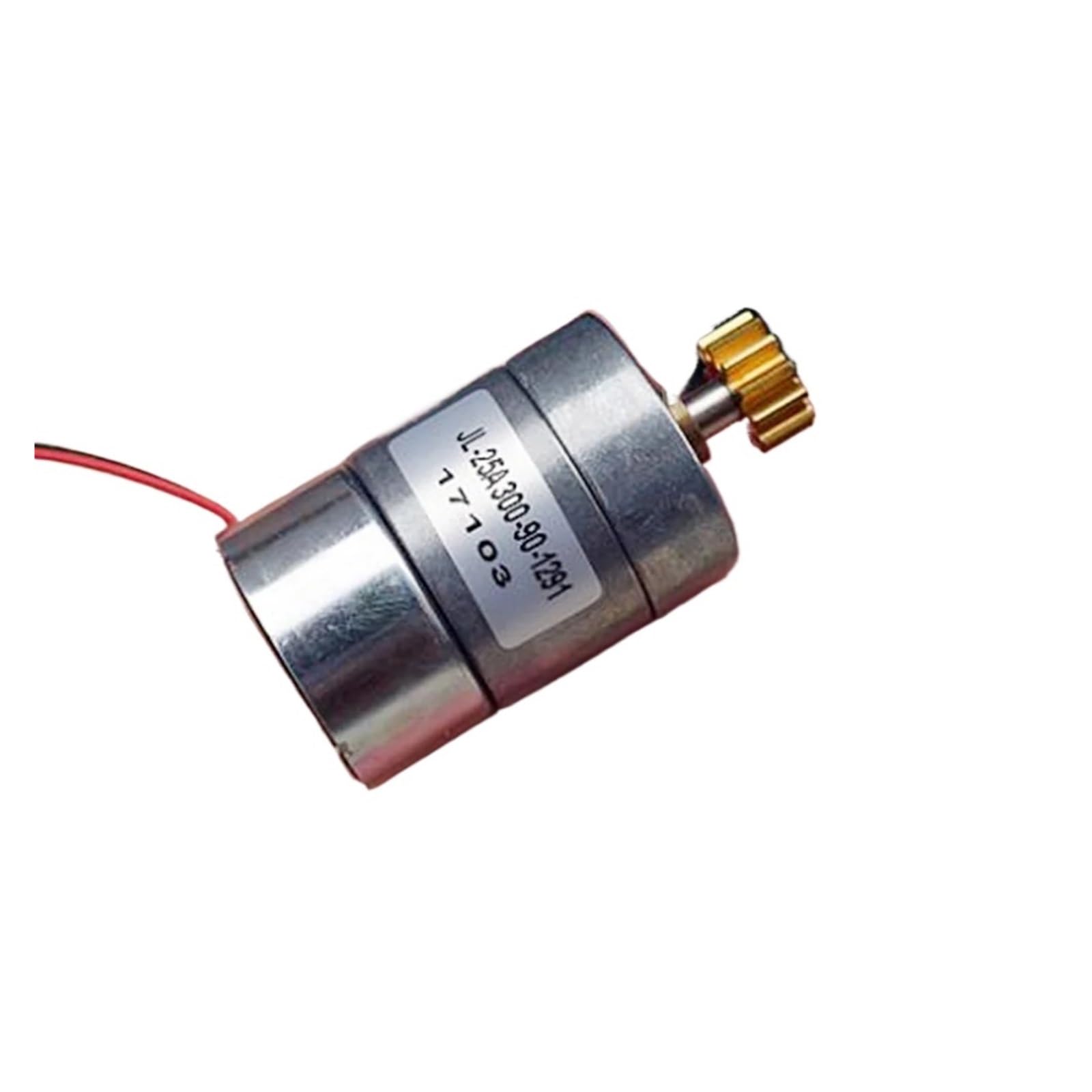 AARTERZZA DC 6V-12V Mute 300 All Metal Gear Electronic Starter 45-90RPM Slow Speed Reduction Precise Gearbox Reducer Electronic Starter Reduction Ratio 1: 90