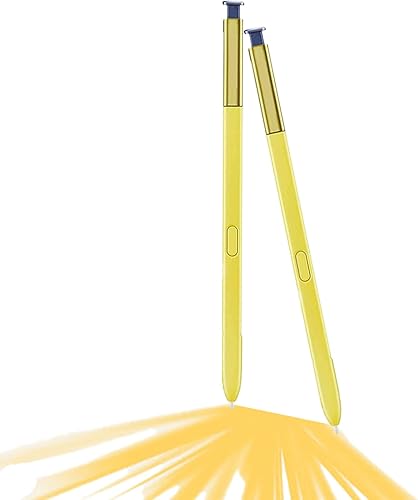 Paquete de 2 bolígrafos Galaxy Note 9 (sin Bluetooth) para Samsung Galaxy Note 9 pantalla táctil S Pen para Samsung Galaxy Note9 N960 todas las