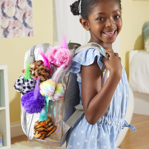 Image of Furby Furblets Chee-Chee Mini Friend, Electronic Plush Toys for Girls & Boys 6+, Cheetah Print, Speaks Furbish & Plays Music, Series 4