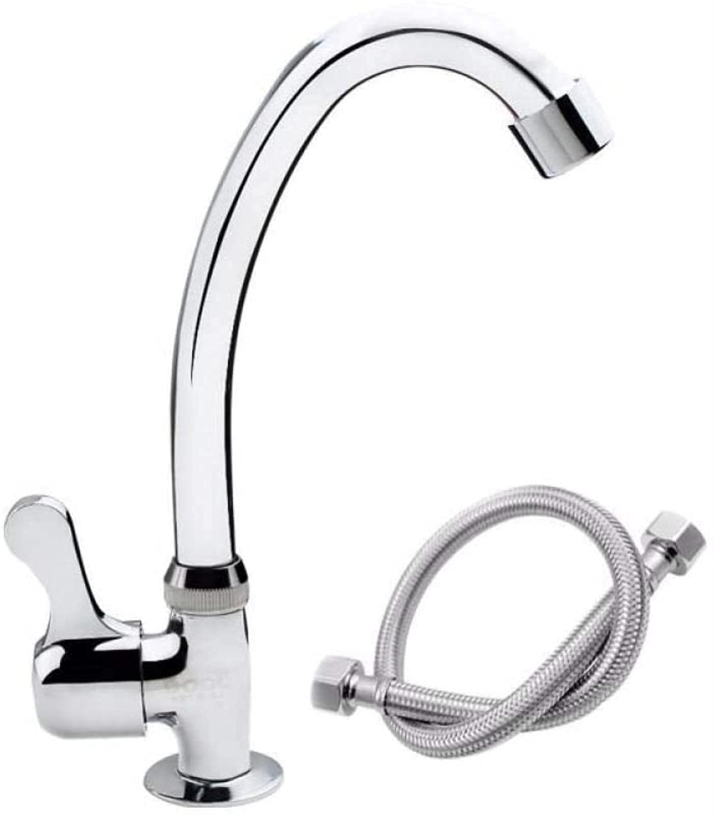Robinet de bassin mitigeur évier cuisine cuivre froid simple salle de bains OKUOKA inox