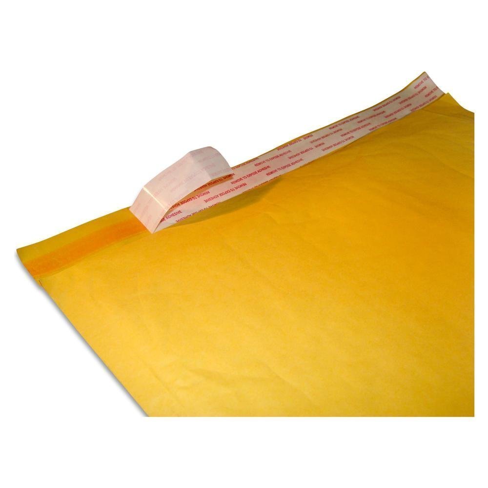 sales4less # 4 9,5 "x 14,5 KRAFT burbuja sobres acolchados sobres envío autoadhesivo Pack de 10