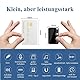 Mini Diktiergerät mit OTG, 64GB Digitales Aufnahmegerät mit Sprachaktivierung & Geräuschunterdrückung, One-Touch-Aufnahme, 1536Kbps HD-Stereo, Lange Akkulaufzeit für Büro, Uni & Interviews
