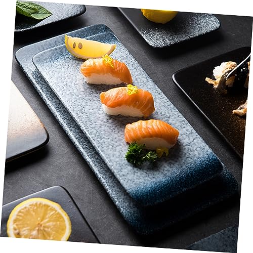Plato japonés elegante para sushi miniatura 5