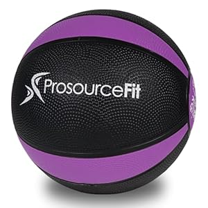 ProsourceFit Weighted Medicine Ball for Full Body Workouts