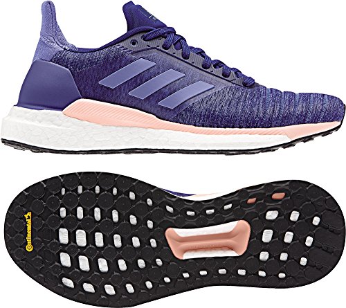 adidas Laufschuh Solar Glide W, Zapatillas de Running para Mujer, Azul (Rawgre/Realil/Cblack 000), 40 EU