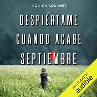 Diseño de la portada del título Despi&eacute;rtame cuando acabe septiembre [Wake Me Up When September Ends]