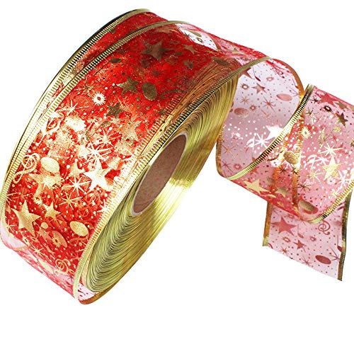 DYKeWei Suspension Blanc Xmas Party Ornements Décorations d'arbre de Noël Suspendu 2m Home Decor Salle Manger Bois (B-Red, One Size) Cover