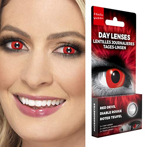 NET TOYS Lenti a Contatto Colorate da Diavolo |