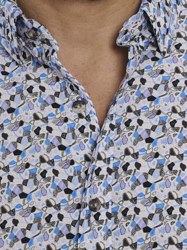 Robert Graham Men's Vance Short Sleeve Woven Shirt3