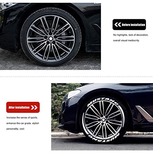 Buy GreceYou Car Reflective Wheel Hub Sticker Tuning Decals 3D Logo
