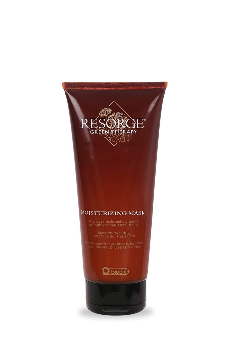 Biacrè Resorge Intensive Revitalising and Moisturising Mask for Treated and Brittle Hair 200 ml, 200 ml (Pack of 1)