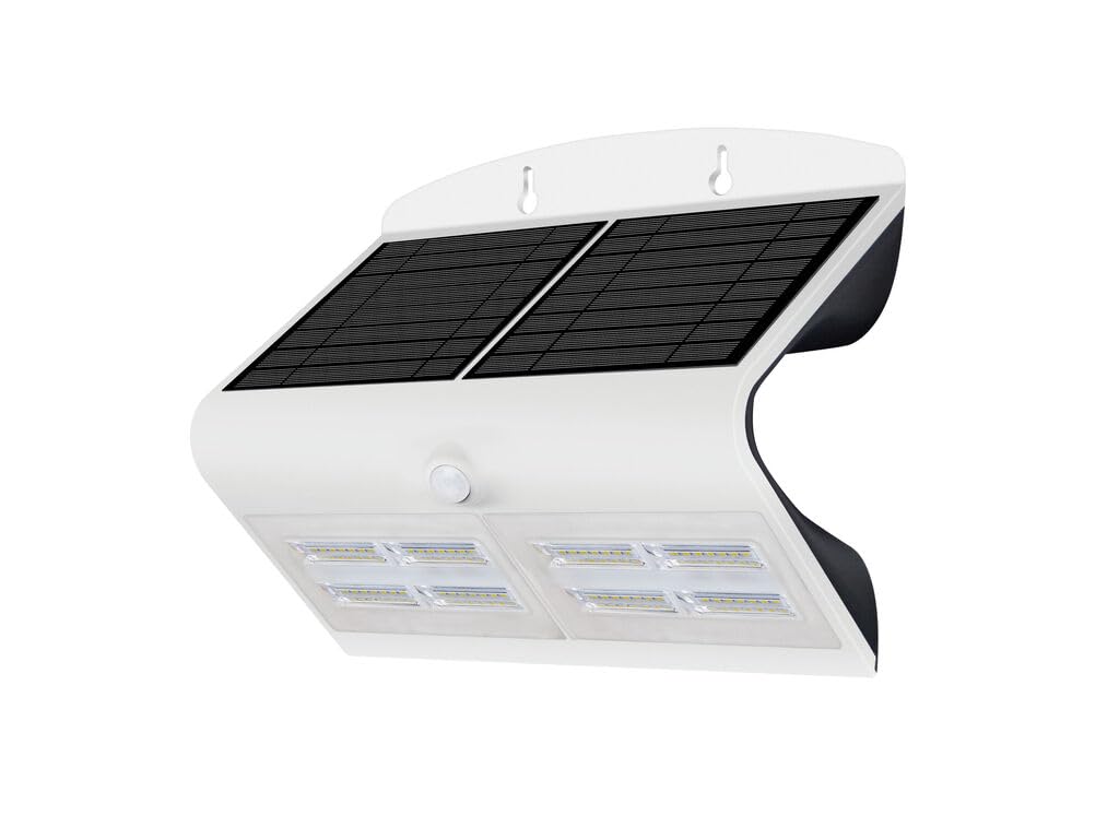 ePrilux Aplique Solar LED Exterior Sensor Movimiento 800lm IP65 4000K