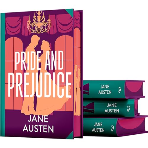 Image of Pride and Prejudice by Jane Austen: Wilco Classics Sprayed Edge Premium Hardback Edition