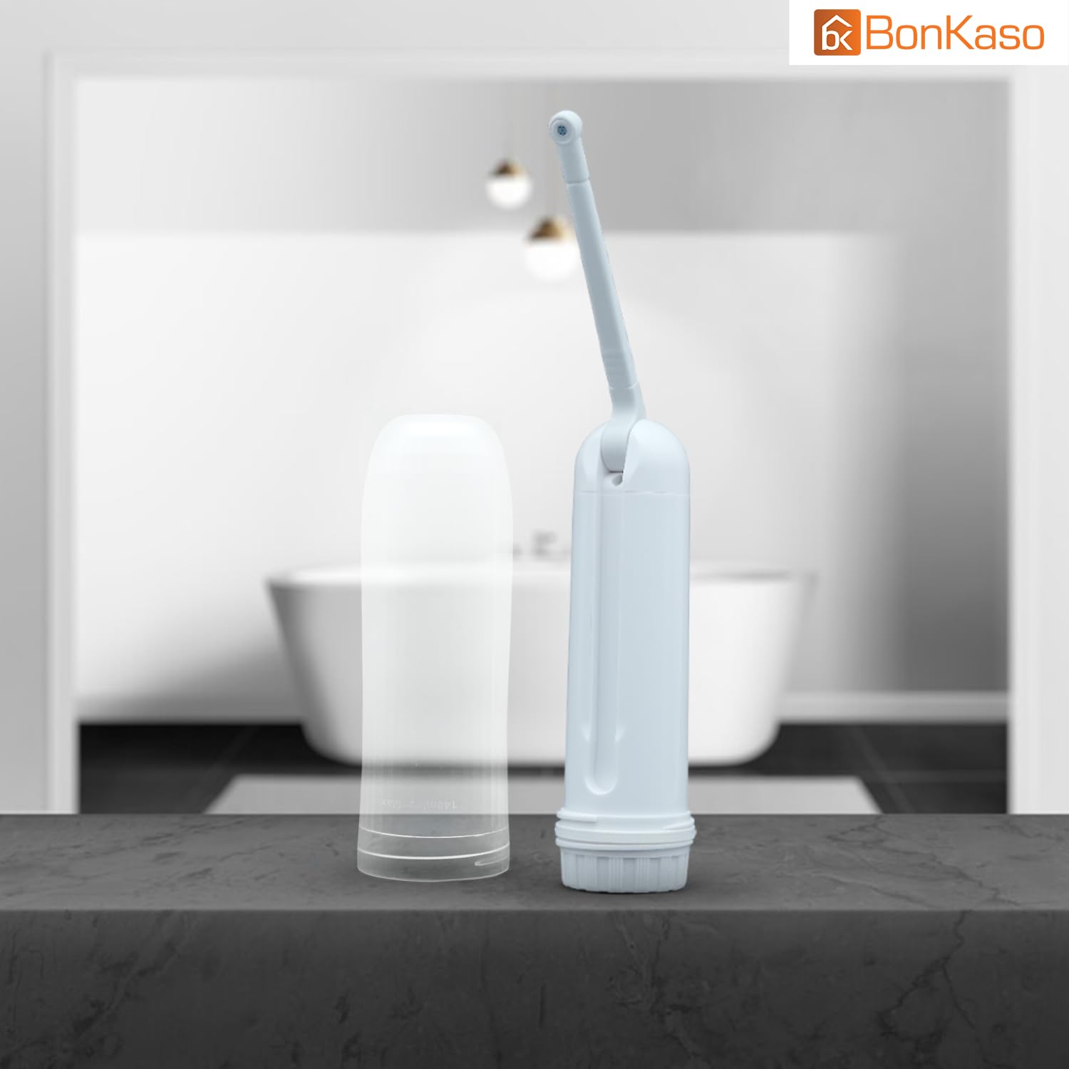 BonKaso Portable Travel Bidet, Portable Battery Operated 3