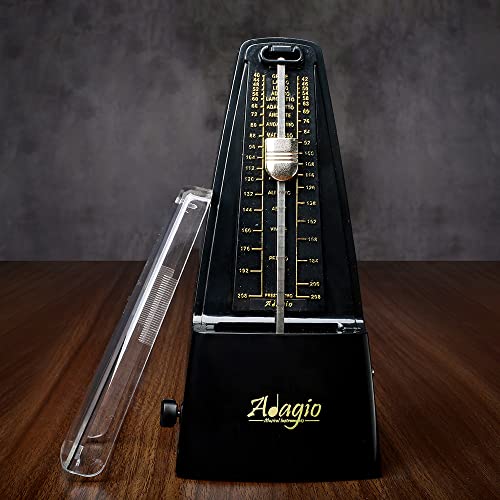 Adagio Pro Métronome mécanique pour tous les instruments (piano, guitare, tambour, violon, ukulélé, basse et instruments… - Les Beatles, Paul McCartney, John Lennon, RIngo Starr, George Harrison Adagio Pro Métronome mécanique pour tous les instruments (piano, guitare, tambour, violon, ukulélé, basse et instruments… – Image 3