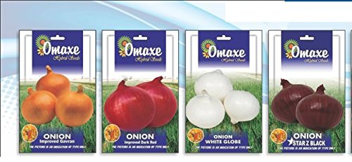 Indica Onion Improved Variety 4Types Seeds Combo (40/50 Seeds Each) (B01BS7WP2E) Amazon Price History, Amazon Price Tracker