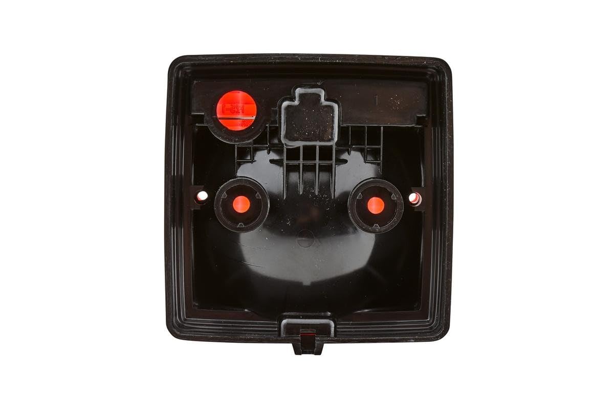 HELLA Lampy przeciwmgłowe tylne - Halogen - 12V - Oprawa - Kolor szkła reflektora: czerwony - Wtyczki: Wtyk płaski - z prawej/z lewej - 2NE 003 315-011