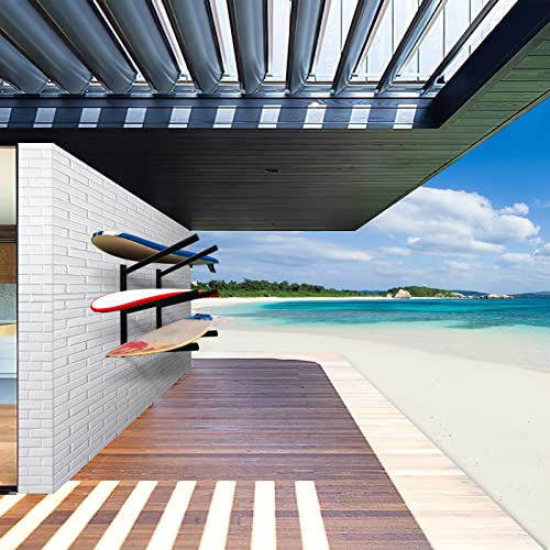 image for TWO STONES Surfboard Rack for Wall | Surfboard Wall Mount | Paddle Boa