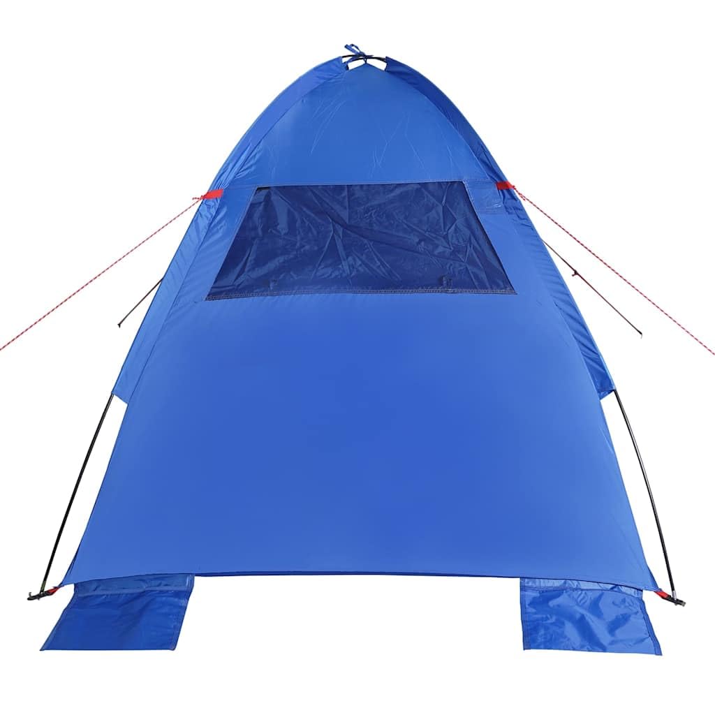Tenda da spiaggia grigia, 210 x 150 x 130 cm, tenda parasole per spiaggia e giardino, tenda leggera con 2 ingressi, 2 finestre a rete, 4 sacchi di sabbia, picchetti e borsa per il trasporto