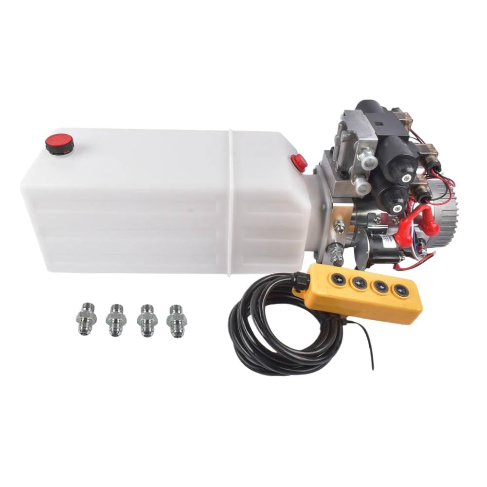 AP03 Doppelwirkendes Aggregat 12V DC, kompatibel mit Kippanhängern