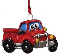 Vista 12 de Ornamento de Navidad personalizado para retroexcavadora o excavadora - Equipo de construcción - Maquinaria pesada - Movimientos de tierra