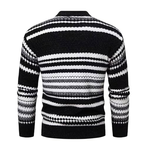 Men's Mock Turtleneck Sweater Long Sleeve Half Neck Pullover